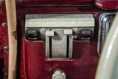 Volvo PV 444, Klima, Luftregler