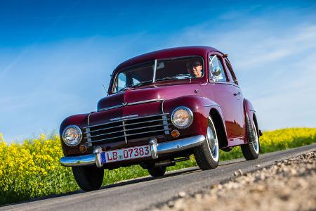 Volvo PV 444, Frontansicht