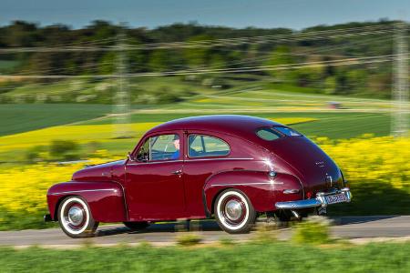 Volvo PV 444, Seitenansicht