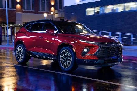 Chevrolet Blazer Modelljahr 2023 Facelift