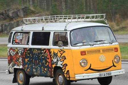 Bei Hippies auf der ganzen Welt beliebt, das Modell Kleinbus. Es gab ihn aber auch als Kastenwagen, Kombi, Pritschenwagen, e...