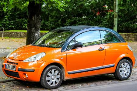Platz 9: Citroen C3 Pluriel - der C3 in dieser Version ist in der Tat ein echter kleiner Flitzer mit 109 PS. 2003 gewann der...
