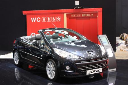 Platz 5: Peugeot 207 CC - seit nun zwei Jahren ist der CC nicht mehr als Neuwagen zu kaufen, die Franzosen stellten die Prod...