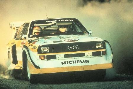 Sie sorgten Anfang der 80er Jahre für mächtig Wirbel auf den Rallye-Strecken der Welt: die Boliden der Gruppe B. Fast alle R... Sie sorgten Anfang der 80er Jahre für mächtig Wirbel auf den Rallye-Strecken der Welt: die Boliden der Gruppe B. Fast alle R...