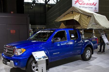 Suzuki hat dieses Fahrzeug nur zwischen 2009 und 2012 für den US-Markt produziert. Der Suzuki Equator war ein Pickup auf Bas...