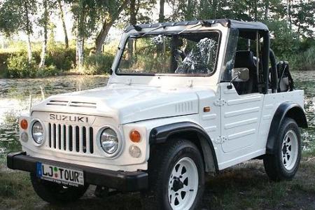 In eine ganz andere Richtung geht es beim Suzuki LJ80, der ursprünglich für die australische Armee entwickelt wurde. Ab 1980...