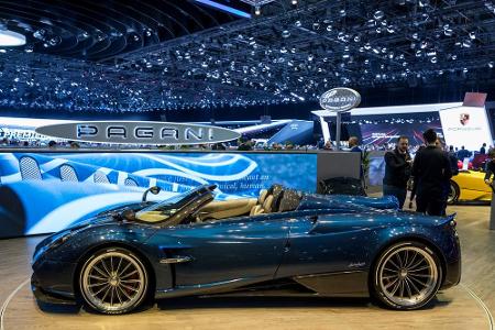 Für einen Pagani Huayra müssen Sportwagen-Liebhaber tief in die Tasche greifen. Das 730 PS starke Geschoss kostet über eine ...