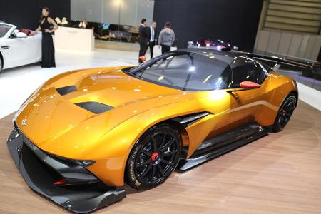 Vom Aston Martin Vulcan gibt es lediglich 24 Exemplare. Jeder einzelne kostet über 2,1 Millionen Euro. Zudem ist der Supersp...