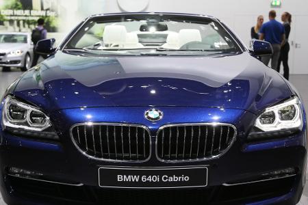 Etwas knifflig die Frage, doch ein BMW-Fan erkennt den 6er Cabriolet sofort.
