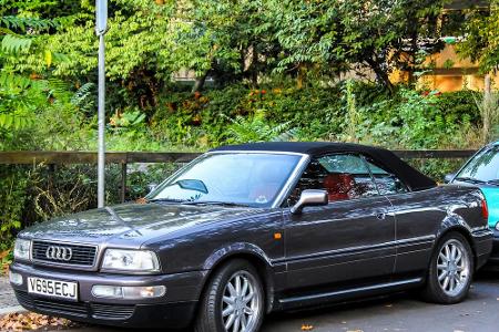 Zeitloses Design, haltbare Technik - beim Audi Cabrio, der auf dem letzten Audi 80 basiert, kann man wenig falsch machen. So...