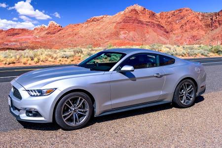 Platz 7 - Ford Mustang: Seit 2015 wird die sechste Generation des US-Klassikers in Deutschland angeboten. Gleich in seinem e...