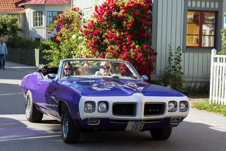 Der Pontiac GTO hat es auch im Showbusiness weit gebracht. Er ist unter anderem 1965 bei 