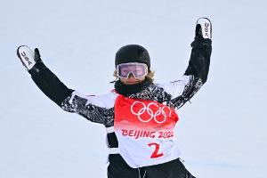 Snowboarderin Kim erneut Olympiasiegerin - Ettel gute Elfte