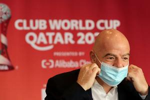 Infantino: WM in Katar als "Maßstab" für weitere Gesundheitskrisen