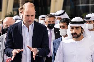 Prinz Williams erster Besuch in Dubai