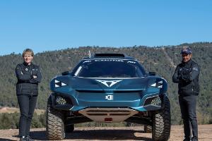 Extreme E: Kleinschmidt und Al-Attiyah im Abt-Cockpit