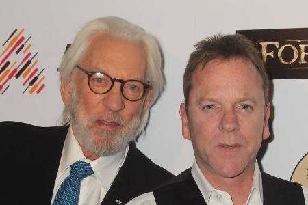 Kiefer Sutherland hat seinen Vater seit zwei Jahren nicht gesehen Kiefer Sutherland hat seinen Vater seit zwei Jahren nicht gesehen