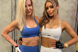 Mit 64: Diese Oma ist so fit wie ihre Enkelin