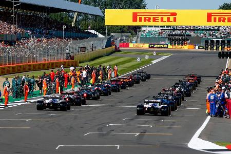 Start - Formel 1 - GP England - Silverstone - 17. Juli 2021