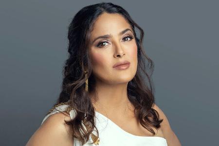 02/2022, Salma Hayek Pinault als Hera im BMW-Super-Bowl-Werbespot 2022