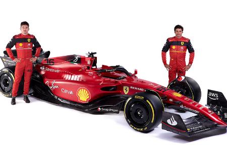 Ferrari F1-75 - F1-Auto 2022 - Carlos Sainz & Charles Leclerc