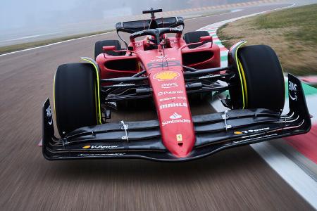 Ferrari F1-75 - F1-Auto - Shakedown Fiorano 2022 - Carlos Sainz