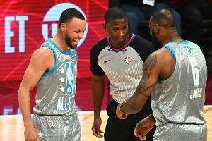 NBA: James und Curry gewinnen Allstar-Game