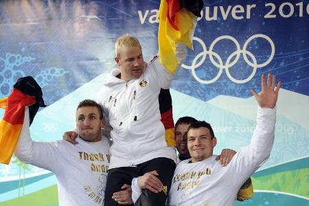 4 Goldmedaillen, 1 Silbermedaille (2002 - 2010)