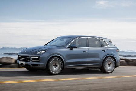08/2017, Porsche Cayenne Facelift 
