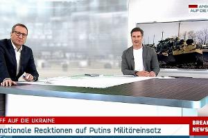 Krieg in der Ukraine: TV-Sender ändern kurzfristig ihr Programm