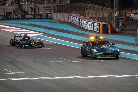 Safety Car - GP Abu Dhabi 2021 - Rennen Safety Car - GP Abu Dhabi 2021 - Rennen