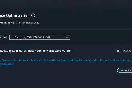 Windows teilt der SSD per Trim-Befehl mit, welche Speicherzellen der Controller gefahrlos löschen darf. Ob Trim bei Ihrem System aktiv ist, stellen Sie per Tool oder Kommandozeileneingabe fest.
