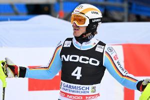 Slalom in Garmisch: Straßer schon weit zurück