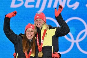 Olympiasiegerinnen Hennig und Carl sind Sportlerinnen des Monats Februar