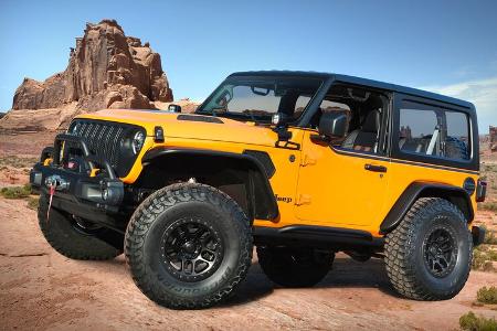 Moab Easter Jeep Safari 2021: Jeep Wrangler Orange Peelz Concept