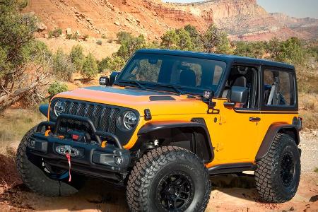 Moab Easter Jeep Safari 2021: Jeep Wrangler Orange Peelz Concept