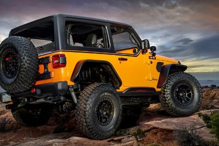 Moab Easter Jeep Safari 2021: Jeep Wrangler Orange Peelz Concept