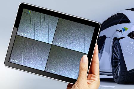 Transparente, selbst-heilende Nanomer®-Beschichtung als Schutzlack für Hochglanz-Oberflächen: Oberflächliche Mikrokratzer heilen unter Wärmeeinwirkung innerhalb weniger Minuten komplett aus. Transparente, selbst-heilende Nanomer®-Beschichtung als Schutzlack für Hochglanz-Oberflächen: Oberflächliche Mikrokratzer heilen unter Wärmeeinwirkung innerhalb weniger Minuten komplett aus.