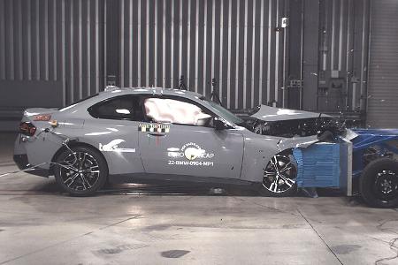 BMW 2er Coupe EuroNCAP-Crashtest
