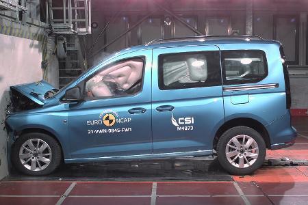 EuroNCAP Crashtest VW Caddy