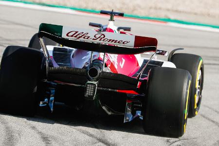 Alfa Romeo C42 - Filmtag - Barcelona - F1 2022