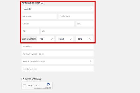 E-Mail-Adresse bei freenet Mail erstellen - Schritt 5