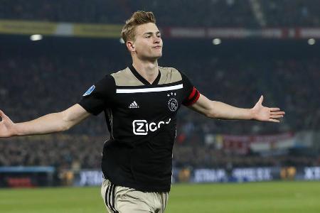Teuerster Verkauf: Matthijs de Ligt (85,5 Mio. Euro)