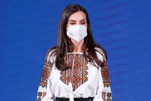 Königin Letizia begeistert mit modischem Statement zum Ukraine-Krieg