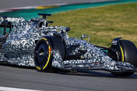 9 Runden am Mittwoch (1:25.909), danach keine weiteren Testfahrten