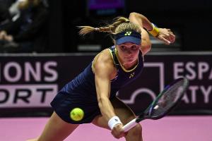 Eine Woche nach ihrer Flucht: Ukrainerin Jastremska verliert Finale von Lyon