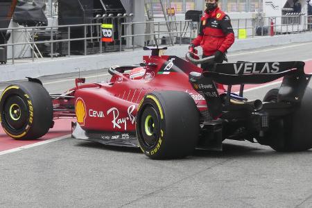 Charles Leclerc - Ferrari - Formel 1 - Test - Barcelona - 25. Februar 2022
