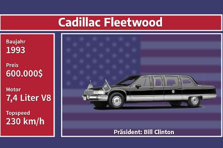 Autos der US-Präsidenten