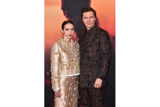 ...während Paul Dano (hier mit seiner Frau Zoe Kazan) als mordlustiger Riddler zu sehen ist.