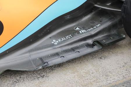McLaren - Unterboden - F1-Test - Barcelona 2022